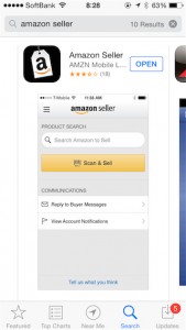 1.Amazon Seller App on Store